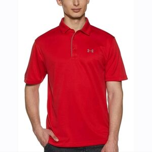 Under Armour Red Polo Shirt